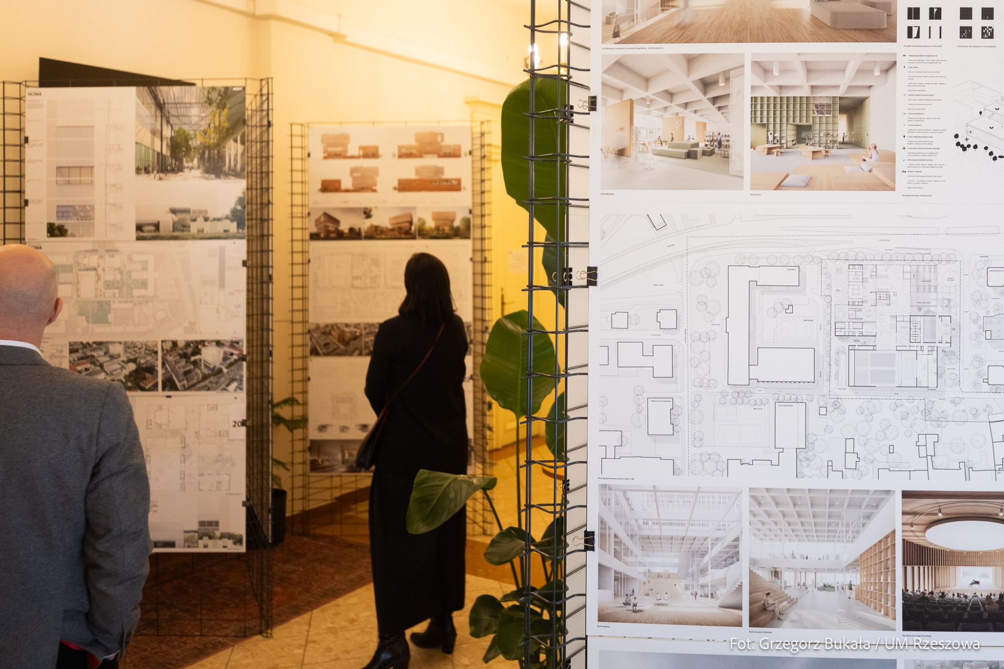 zdjęcie ze spotkania dot. budowy biblioteki wraz z centrum kongresowo-wystawienniczym w Rzeszowie, fot. Grzegorz Bukała